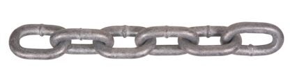 Ben-Mor 52023 Proof Coil Chain, 75 ft L, 30 Grade, Carbon Steel, Galvanized