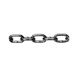 Ben-Mor 51018 Straight Link, #2, 125 ft L, 310 lb Working Load, Carbon Steel