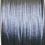 Ben-Mor 80034 Aircraft Cable, 1/8 in Dia, 500 ft L, 340 lb Working Load, Carbon Steel, Galvanized