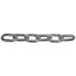 Ben-Mor 51000 Proof Coil Chain, 100 ft L, 30 Grade, Carbon Steel, Zinc