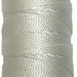 Ben-Mor 60112 Mason and Chalkline Twine, #18 Dia, 500 ft L, Nylon, White