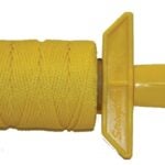 Ben-Mor 60180 Mason and Chalkline Twine, #18 Dia, 250 ft L, Nylon, Yellow