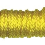 Ben-Mor 60202 Rope, 1/4 in Dia, 100 ft L, Polypropylene, Yellow