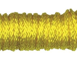 Ben-Mor 60202 Rope, 1/4 in Dia, 100 ft L, Polypropylene, Yellow