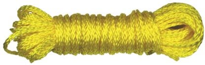 Ben-Mor 60202 Rope, 1/4 in Dia, 100 ft L, Polypropylene, Yellow