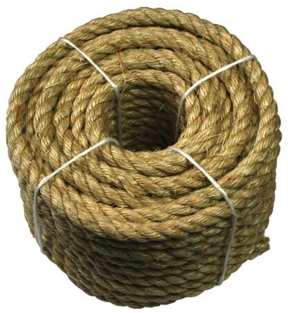 Ben-Mor 60503 Rope, 1/4 in Dia, 100 ft L, Sisal