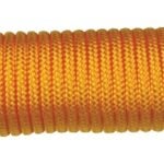 Ben-Mor 60630 Rope, 5/32 in Dia, 45 ft L, Polyester, Orange, Hank Sells in Quantity of 6