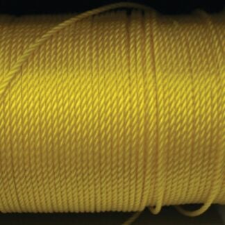 Ben-Mor 60191 Rope, 1/4 in Dia, 1300 ft L, Polypropylene, Yellow