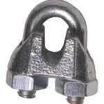 Ben-Mor 70009 Wire Rope Clip, 5/8 in Dia Wire Rope, Steel, Zinc Sells in Quantity of 12