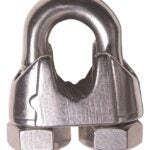 Ben-Mor 70021 Wire Rope Clip, Stainless Steel Sells in Quantity of 12