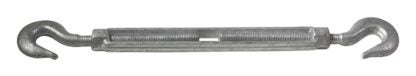 Ben-Mor 70534 Turnbuckle, 1/2 in Thread, Hook, Hook, 9 in Take-Up