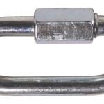 Ben-Mor 70700 Chain Quick Link, 1/8 in Trade, 220 lb Working Load, Steel, Zinc Sells in Quantity of 12