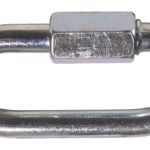 Ben-Mor 70703 Chain Quick Link, 5/16 in Trade, 1760 lb Working Load, Steel, Zinc Sells in Quantity of 12