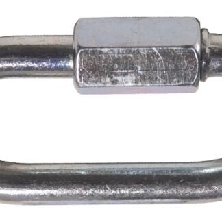 Ben-Mor 70703 Chain Quick Link, 5/16 in Trade, 1760 lb Working Load, Steel, Zinc Sells in Quantity of 12