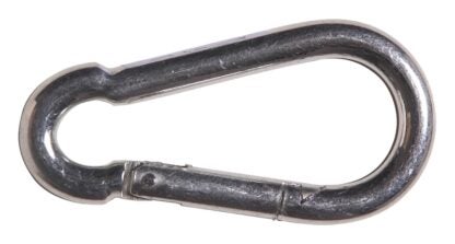 Ben-Mor 70801 Carbine Snap Hook, 1/4 in, Steel, Zinc Sells in Quantity of 12