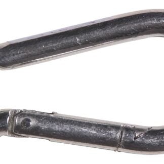 Ben-Mor 70802 Carbine Snap Hook, 5/16 in, Steel, Zinc Sells in Quantity of 12