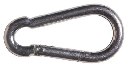 Ben-Mor 70802 Carbine Snap Hook, 5/16 in, Steel, Zinc Sells in Quantity of 12