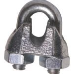 Ben-Mor 73003 Wire Rope Clip, 3/16 in Dia Wire Rope, Zinc