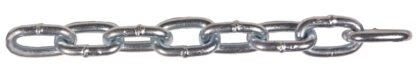 Ben-Mor 51011 Machine Chain, #2, 125 ft L, 325 lb Working Load, Low Carbon Steel, Zinc