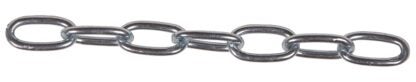 Ben-Mor 51030 Utility Chain, 14, 250 ft L, 75 lb Working Load, Steel, Zinc