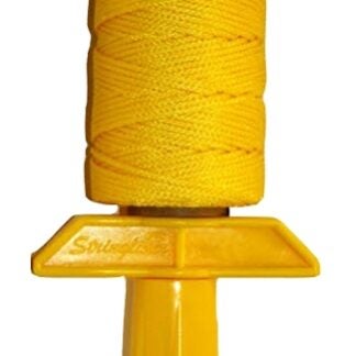 Ben-Mor 60175 Mason and Chalkline Twine, #18 Dia, 250 ft L, Nylon, Yellow