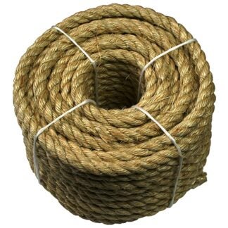 Ben-Mor 60508 Rope, 3/8 in Dia, 50 ft L, Sisal, Natural