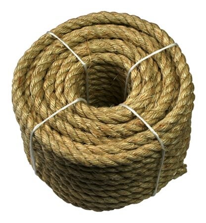 Ben-Mor 60508 Rope, 3/8 in Dia, 50 ft L, Sisal, Natural