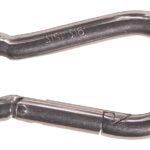 Ben-Mor 73848 Carbine Snap Hook, 3/8 in, Stainless Steel