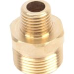 Forney 75115 Screw Nipple, M22 x 1/4 in Connection, Male x MNPT