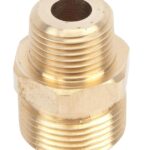 Forney 75117 Screw Nipple, M22 x 3/8 in Connection, Male x MNPT