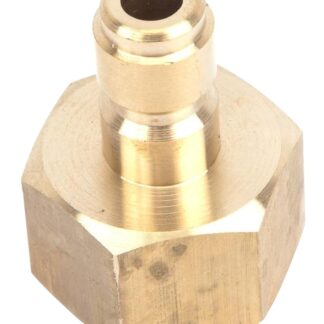 Forney 75123 Quick Coupler, 1/4 x M22 in Connection, FNPT