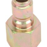 Forney 75137 Plug, 3/8 in Connection, Quick Connect Plug x FNPT, Steel