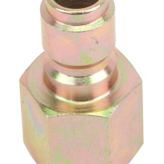 Forney 75137 Plug, 3/8 in Connection, Quick Connect Plug x FNPT, Steel