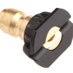 Forney 75150 Soap Nozzle, 65 deg Angle, 1/4 in Nozzle, Brass