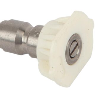 Forney 75156 Washing Nozzle, 40 deg Angle, 1/4 in Nozzle, Stainless Steel