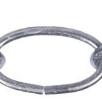 Ben-Mor 51088 Decorative Oval Chain 50 ft, No. 10, 45 lb Working Load, Satin Chrome