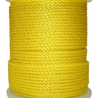 ROPE POLYP 3S YEL 1/4INX550FT