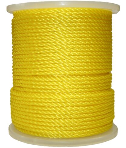 ROPE POLYP 3S YEL 1/4INX550FT