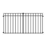 Nuvo Iron CDGQF1 Coral Double Gate, 34 in W Gate, 34 in H Gate