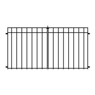 Nuvo Iron CDGQF1 Coral Double Gate, 34 in W Gate, 34 in H Gate