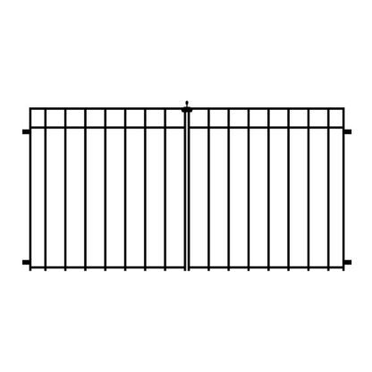 Nuvo Iron CDGQF1 Coral Double Gate, 34 in W Gate, 34 in H Gate