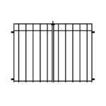 Nuvo Iron CDGQF2 Coral Double Gate, 24 in W Gate, 34 in H Gate