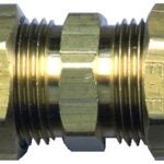 Fairview 623P Union Coupling, 3/16 in, Compression, Brass, 400 psi Pressure Sells in Quantity of 10