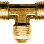 Fairview 44-6P Union Pipe Tee, 3/8 in, Flare, Brass, 1000 psi Pressure Sells in Quantity of 10