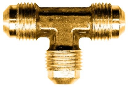 Fairview 44-6P Union Pipe Tee, 3/8 in, Flare, Brass, 1000 psi Pressure Sells in Quantity of 10