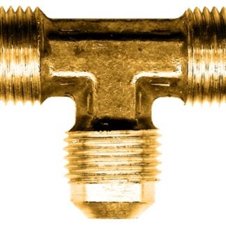 Fairview 44-8P Union Pipe Tee, 1/2 in, Flare, Brass, 750 psi Pressure Sells in Quantity of 10