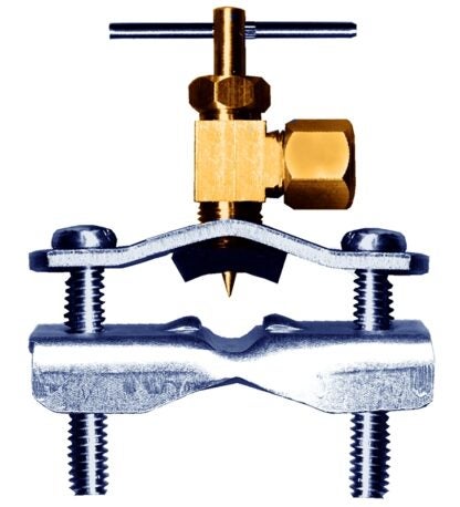 Fairview 3069-6B Needle Valve, 3/8 x 1/4 in Connection, Compression x Male, 150 psi Pressure, Brass Body Sells in Quantity of 2