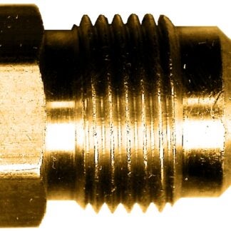 Fairview 58-5P Sealing Pipe Plug, 5/16 in, Flare, Brass Sells in Quantity of 10