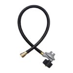 Fairview Gas-Flo I5LTC24GRQCP Grill Hose and Regulator Kit, 350 psi Regulating, 3/8 in Connection, Flare x ACME