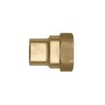 Fairview 46SW-10BP Pipe Connector, 1/2 x 1/4 in, Sweat x FIP, Brass Sells in Quantity of 10